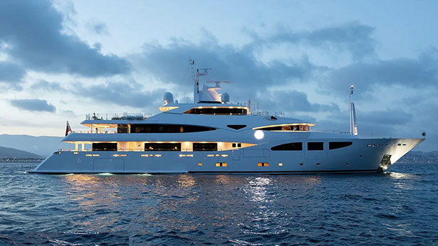 The 60-metre superyacht Ramble on Rose sold by Onur Erardag of Nautique Yachting
